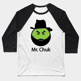 Mr. Chuk (Mr. Yuk's Offspring) Baseball T-Shirt